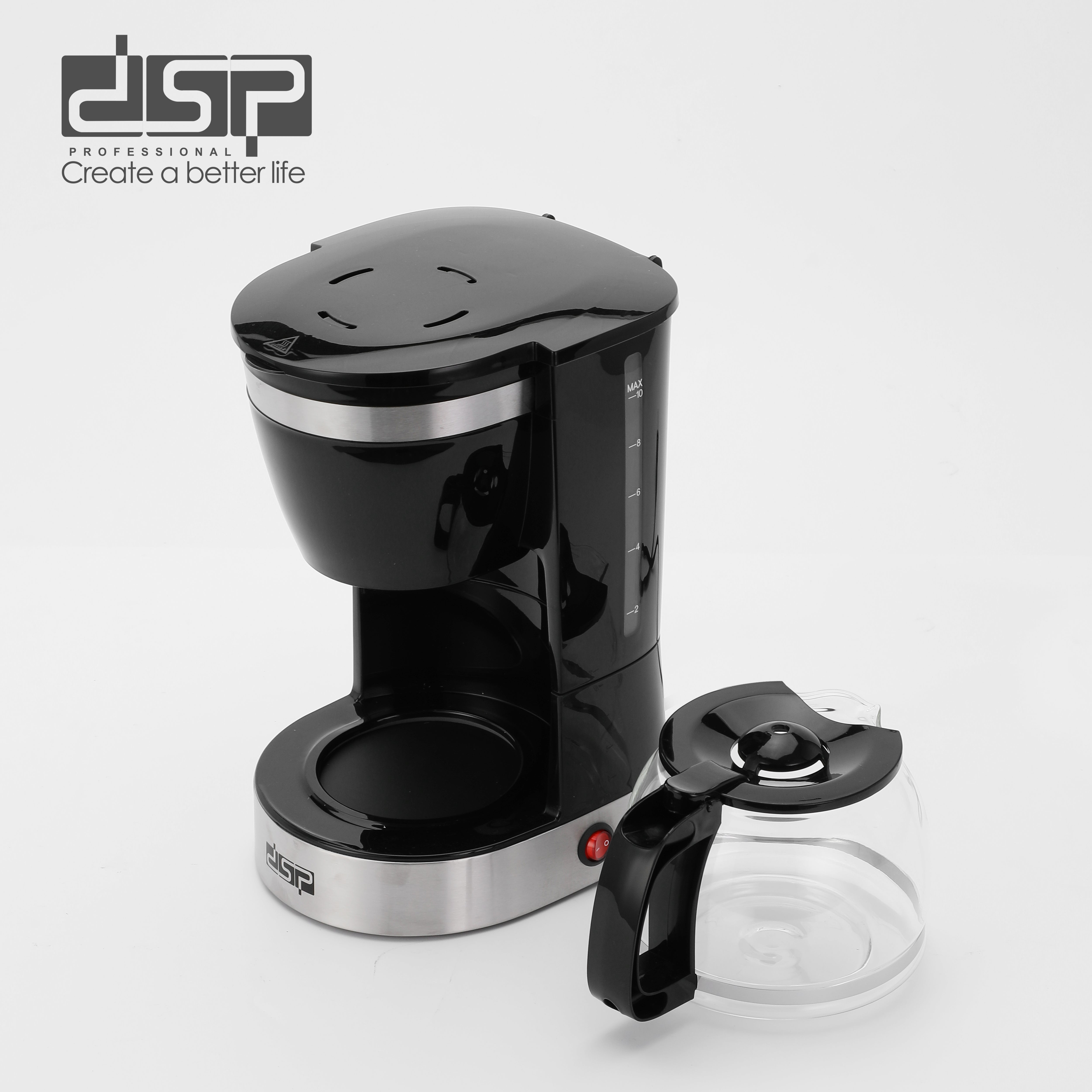 ماكينة تحضير القهوة 1.25 لتر – 800 وات – DSP KA3126