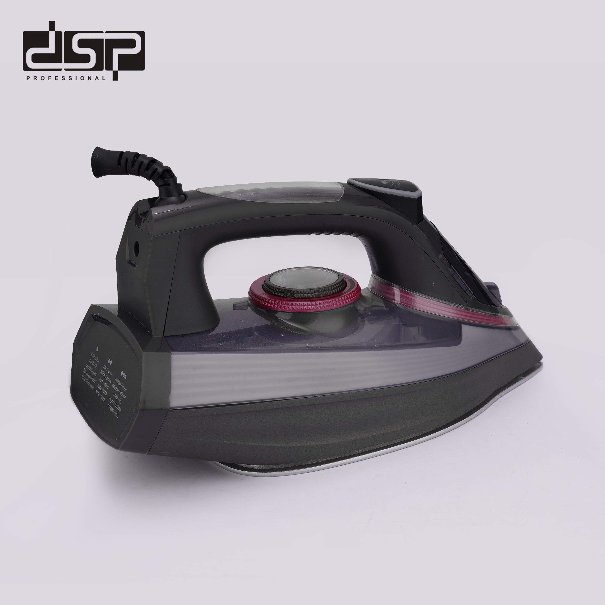 مكواة ملابس بخار DSP KD1067 – 2200 وات – أداء قوي