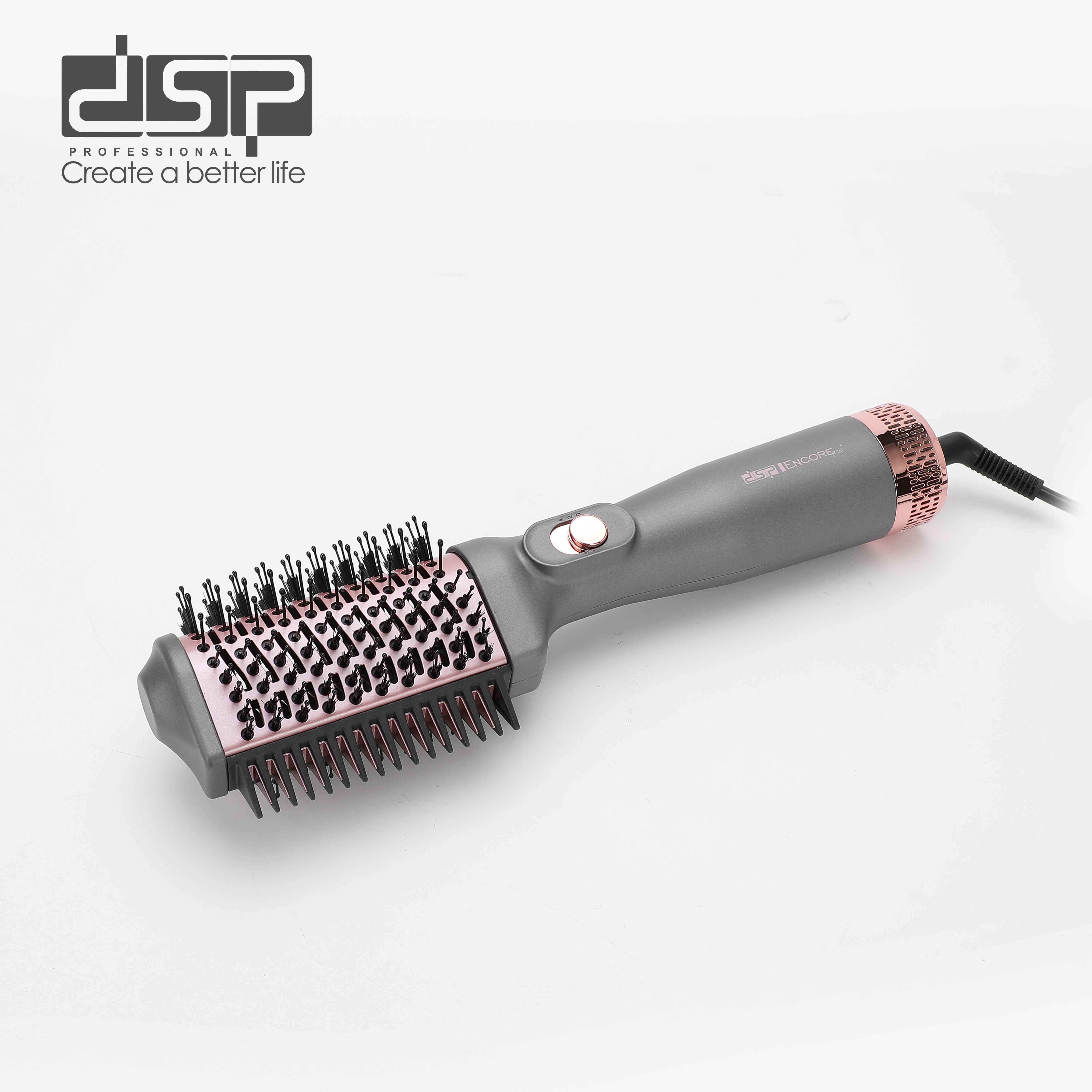 فرشاة تصفيف وتسريح 2 في 1 بوضع الشعر المبلل والجاف – DSP 50138
