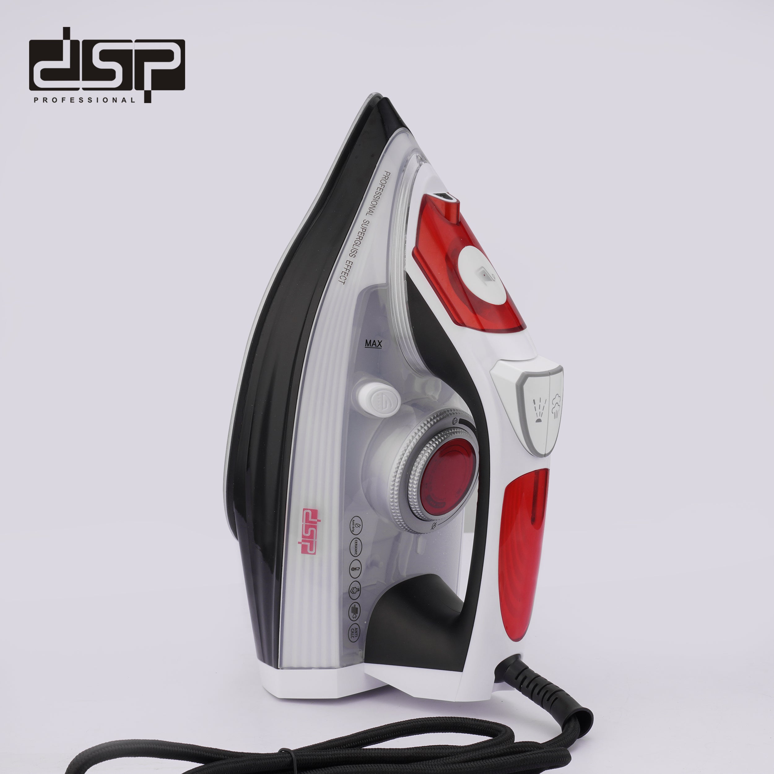 مكواة ملابس بخار DSP KD1067 – 2200 وات – أداء قوي