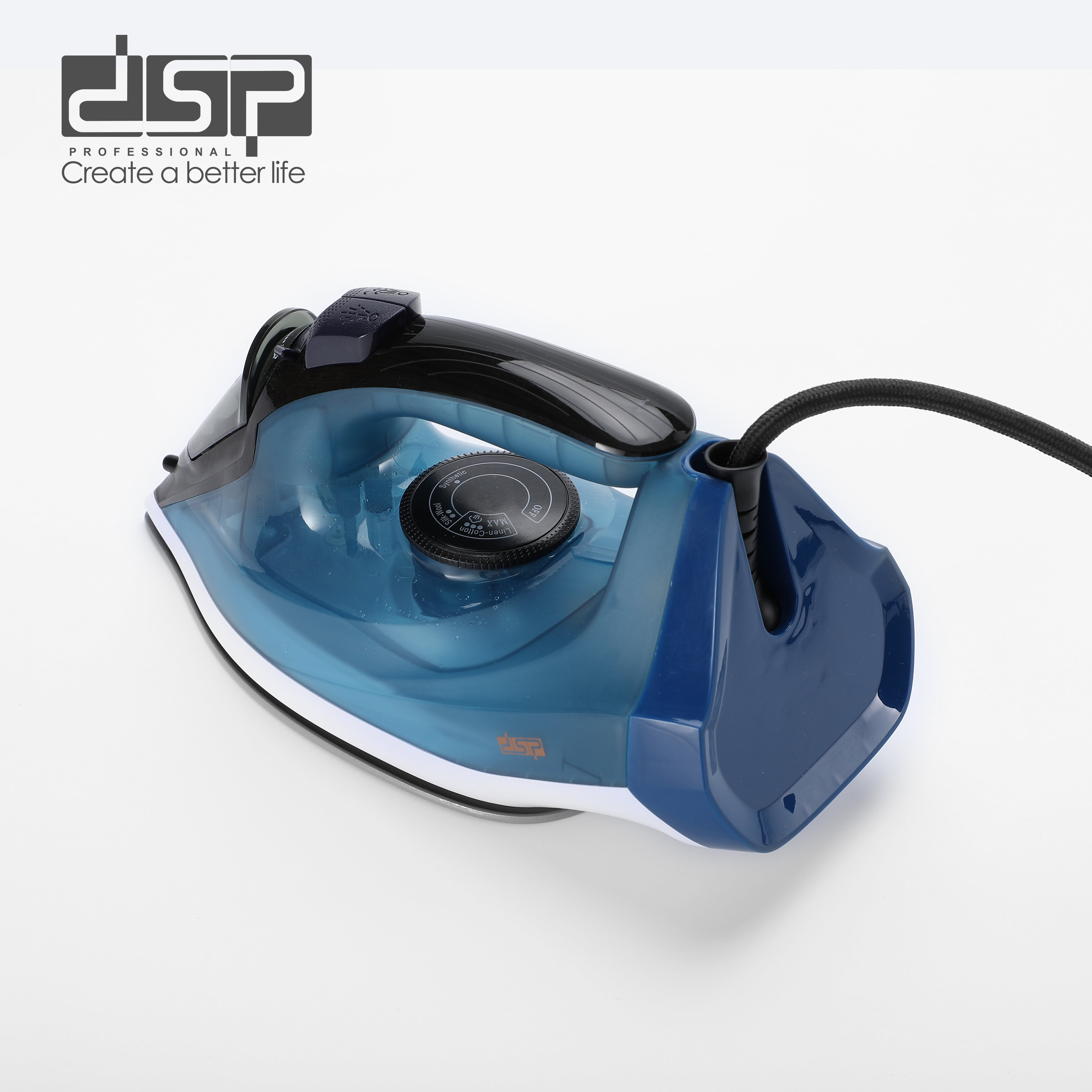 مكواة ملابس بخار DSP KD1173 – 1600 وات –