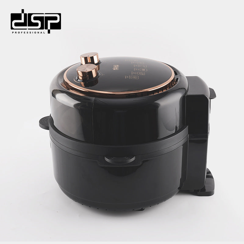 قلاية هوائية DSP KB2122 – 1350 وات بسعة 5.5 لتر بنافذة رؤية علوية