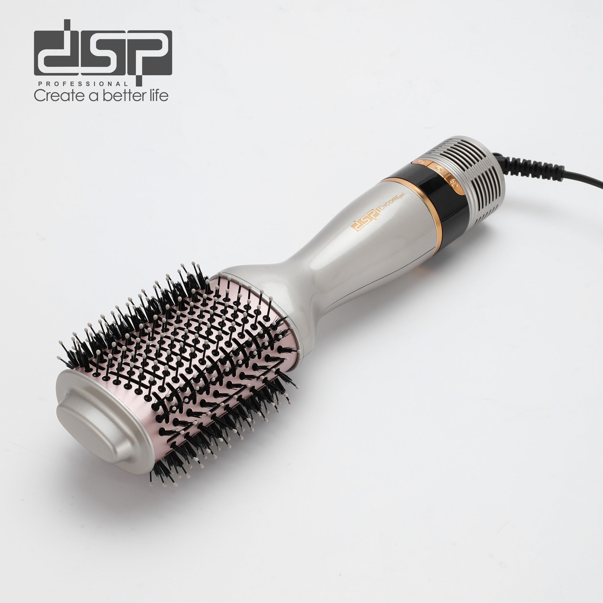 فرشاة تصفيف وتجفيف بشاشة LED – 10 أوضاع – DSP 50233