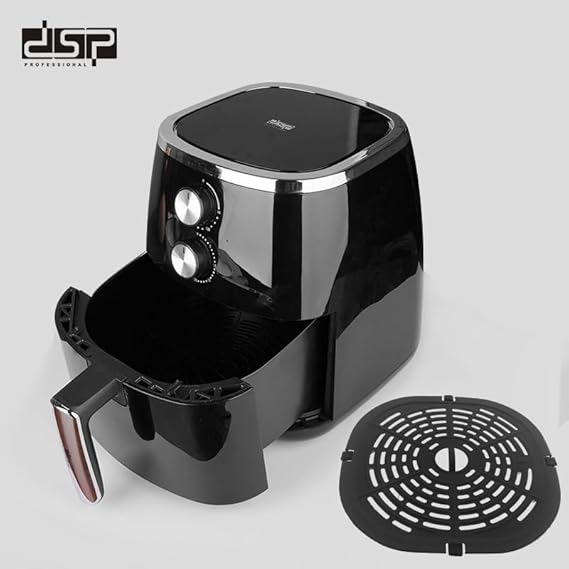 DSP KB2081 Air Fryer – 1500 Watts with a capacity of 5.5 liters with dual mechanical control