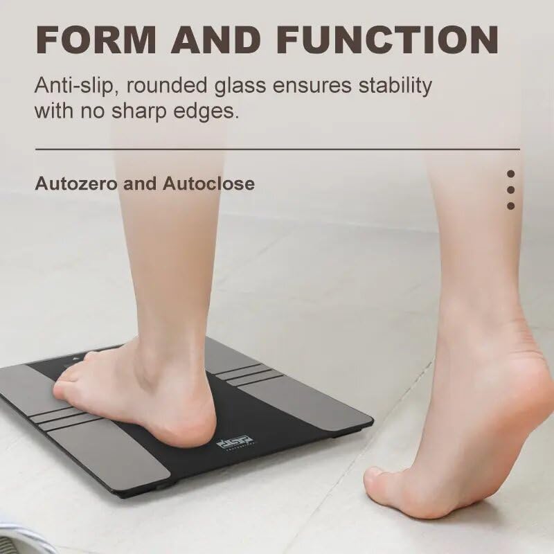 Body Fat Scale XL Smart Display BMI & Fat% 180kg | KD7018 | DSP | Image 2