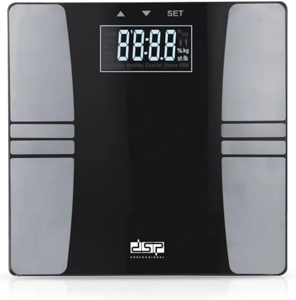 Body Fat Scale XL Smart Display BMI & Fat% 180kg | KD7018 | DSP | Image 4