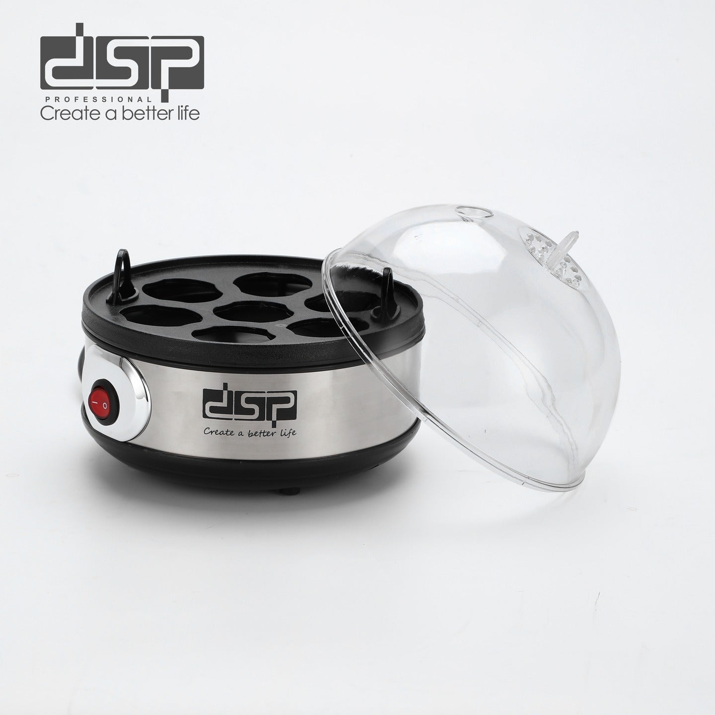 Electric Egg Cooker Auto Shut-Off 7 Eggs 350W | KA5001 | DSP | Image 3
