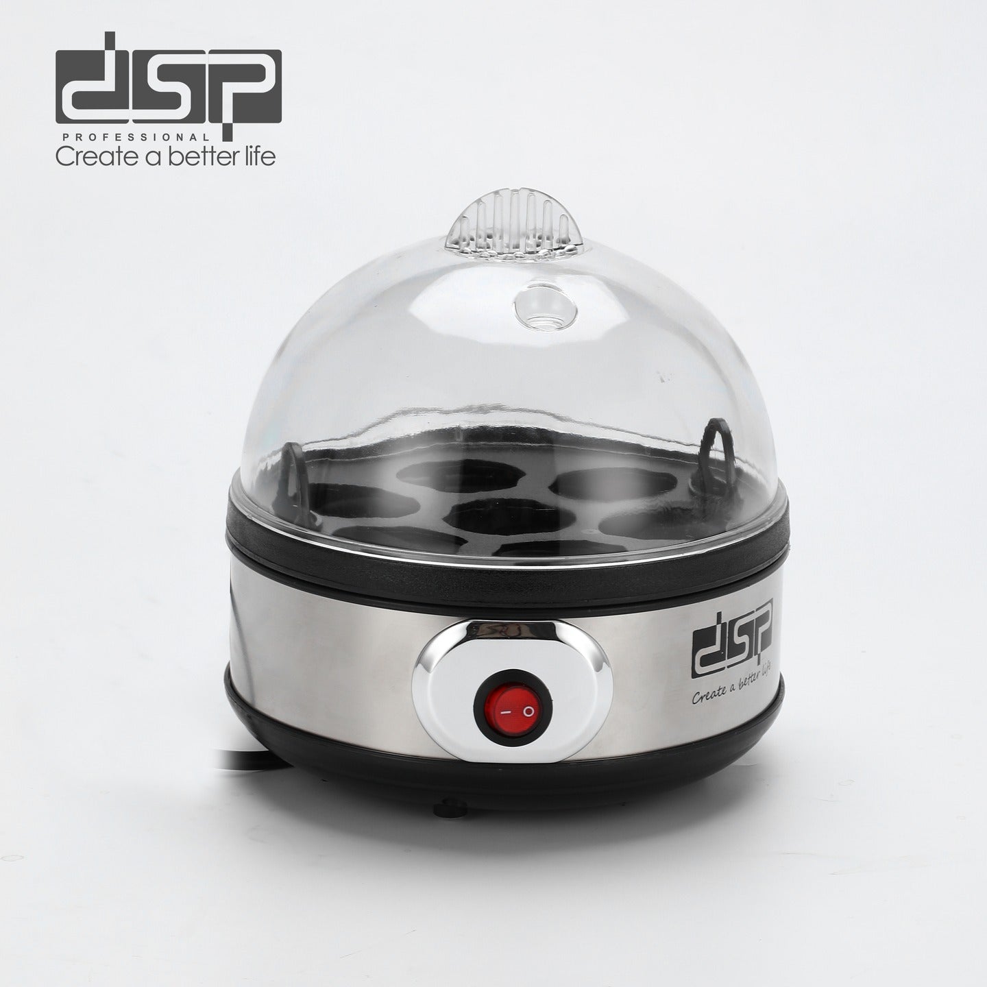 Electric Egg Cooker Auto Shut-Off 7 Eggs 350W | KA5001 | DSP | Image 4