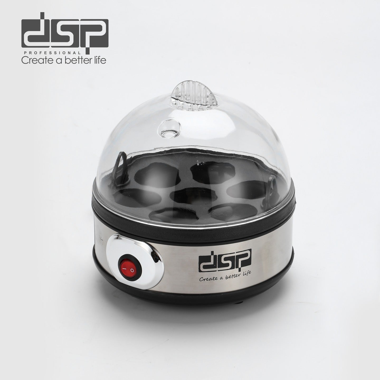 Electric Egg Cooker Auto Shut-Off 7 Eggs 350W | KA5001 | DSP | Image 2