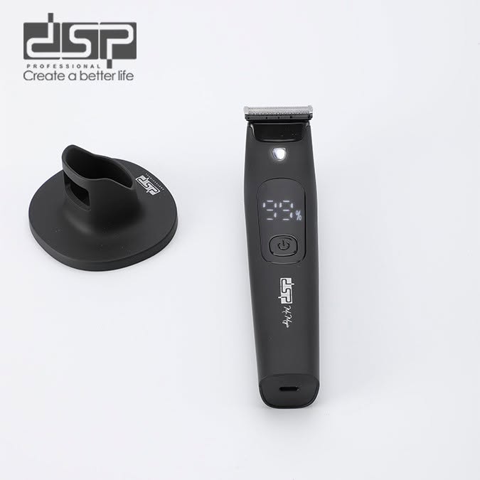 ماكينة حلاقة وتشذيب للوجه والجسم – ضد الماء IPX7 وشاشة LED – DSP 60332