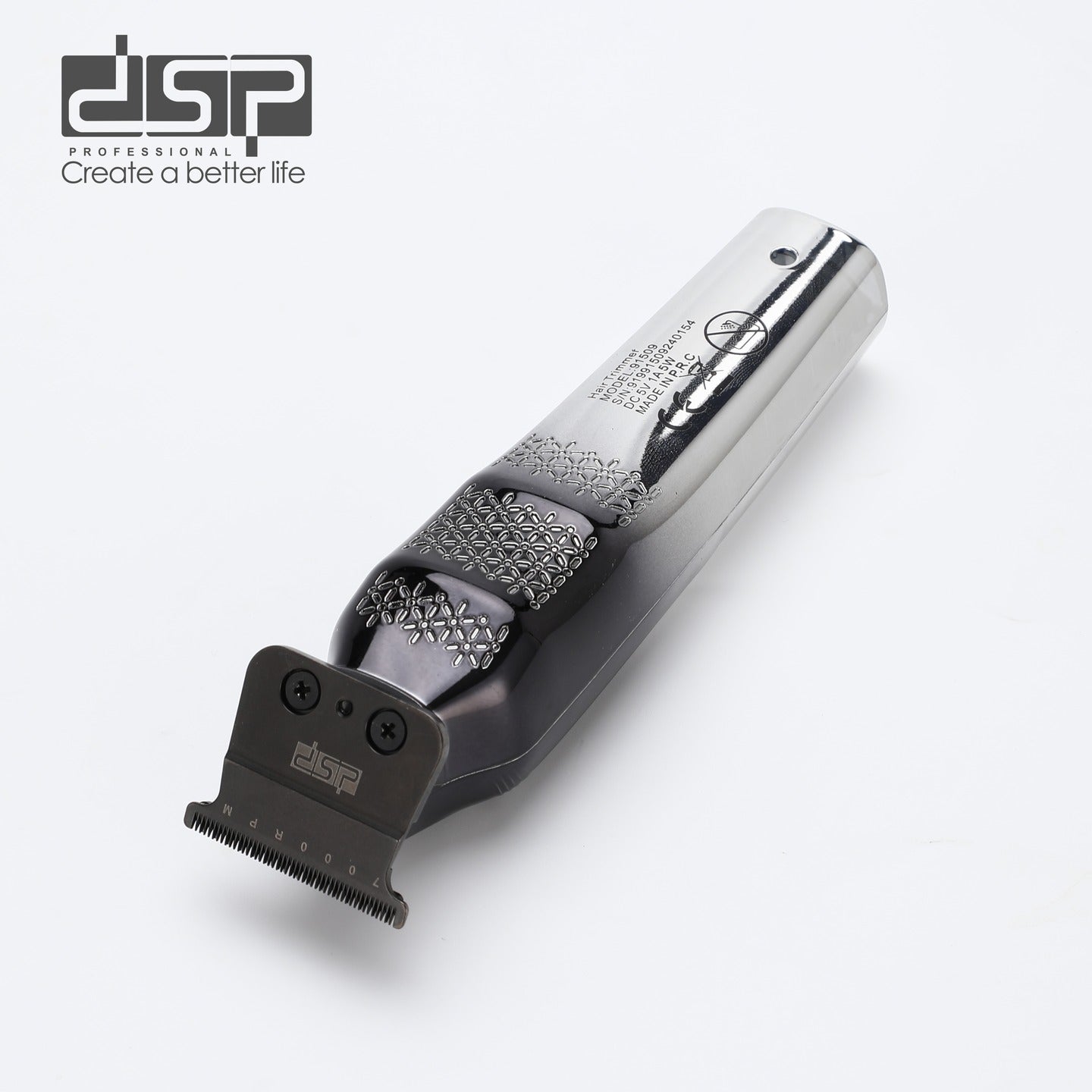 ماكينة حلاقة احترافية DSP 91509 – شفرة T-Wide سيراميك + شاشة LED