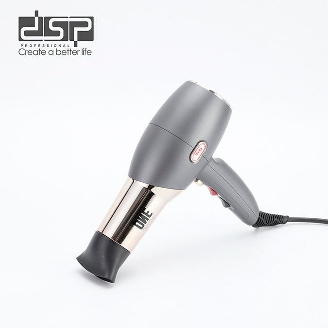سيشوار شعر احترافي 1800 وات – 18000 RPM – محرك AC نحاس كامل – DSP 37190