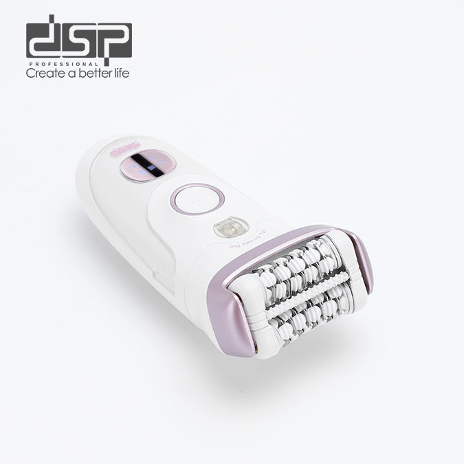 ماكينة إزالة الشعر للسيدات DSP 70575 – 2 في 1 قابلة للشحن مقاومة للماء IPX4