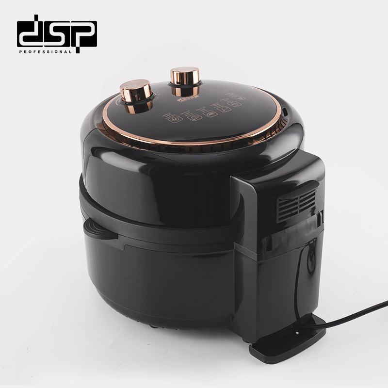 قلاية هوائية DSP KB2122 – 1350 وات بسعة 5.5 لتر بنافذة رؤية علوية