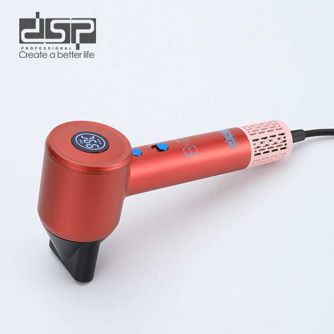 سيشوار شعر BLDC عالي السرعة 1600 وات – 110000 RPM – 4 حرارة وشاشة LED – DSP 30969 – صورة 7