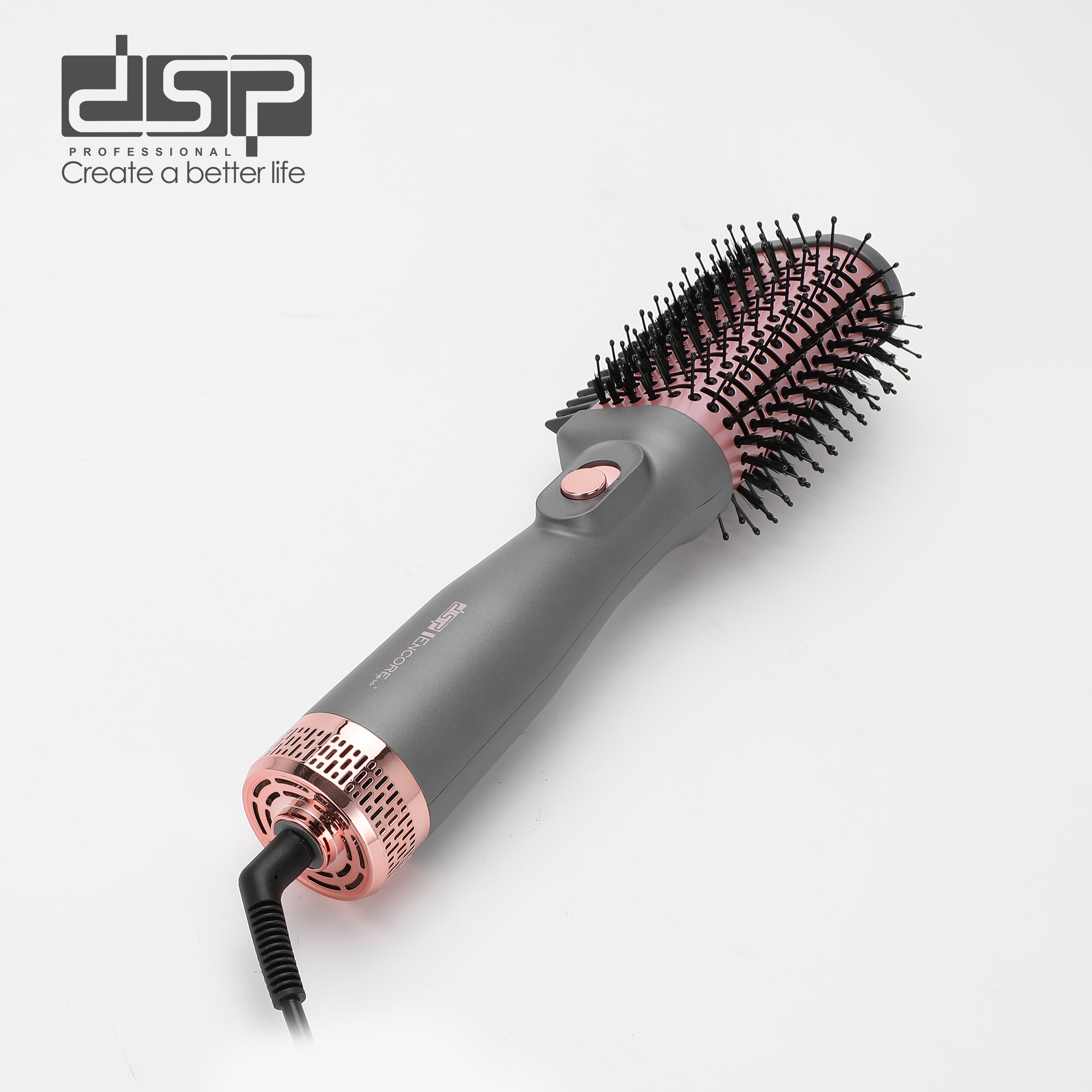 فرشاة تصفيف وتسريح 2 في 1 بوضع الشعر المبلل والجاف – DSP 50138