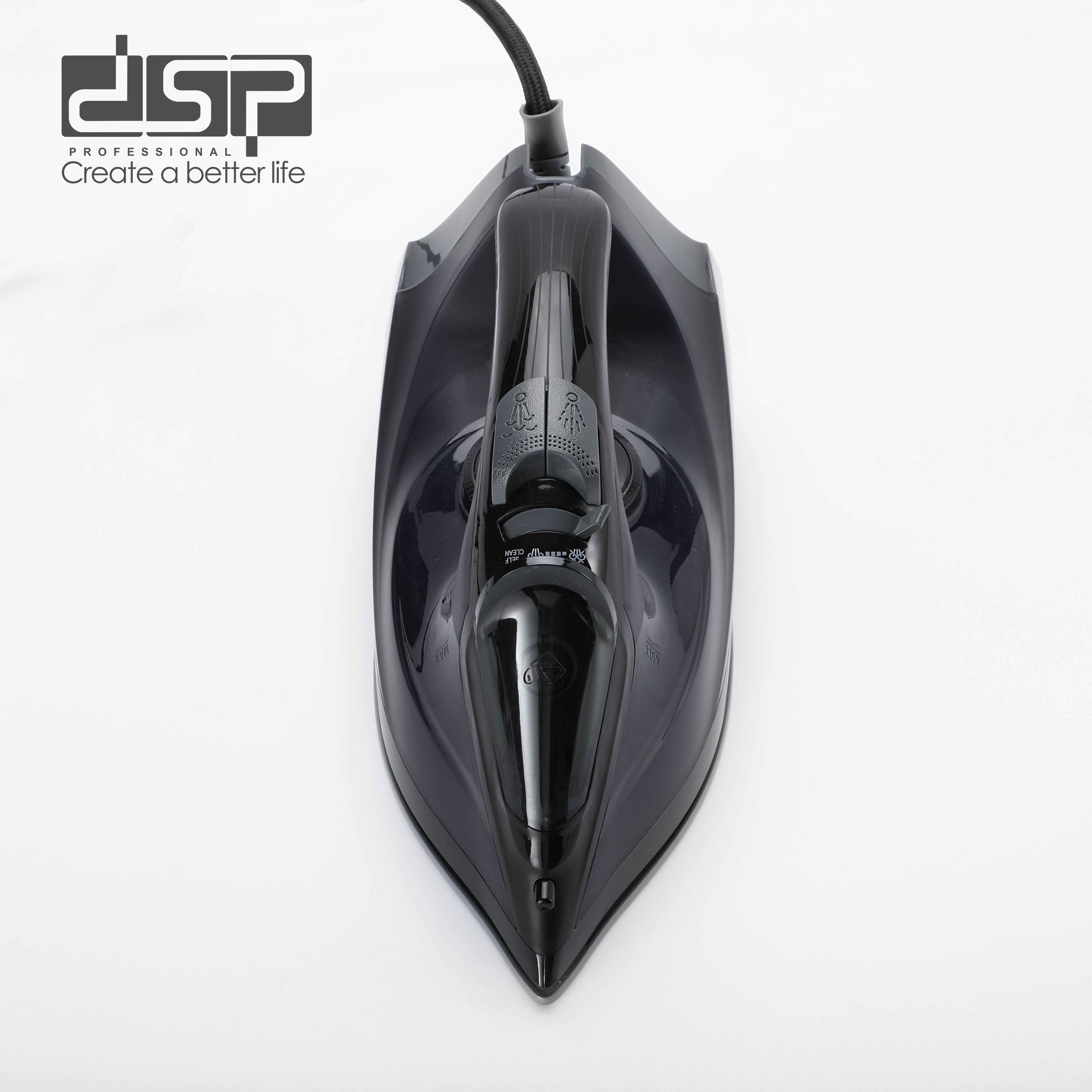 مكواة ملابس بخار DSP KD1173 – 1600 وات –