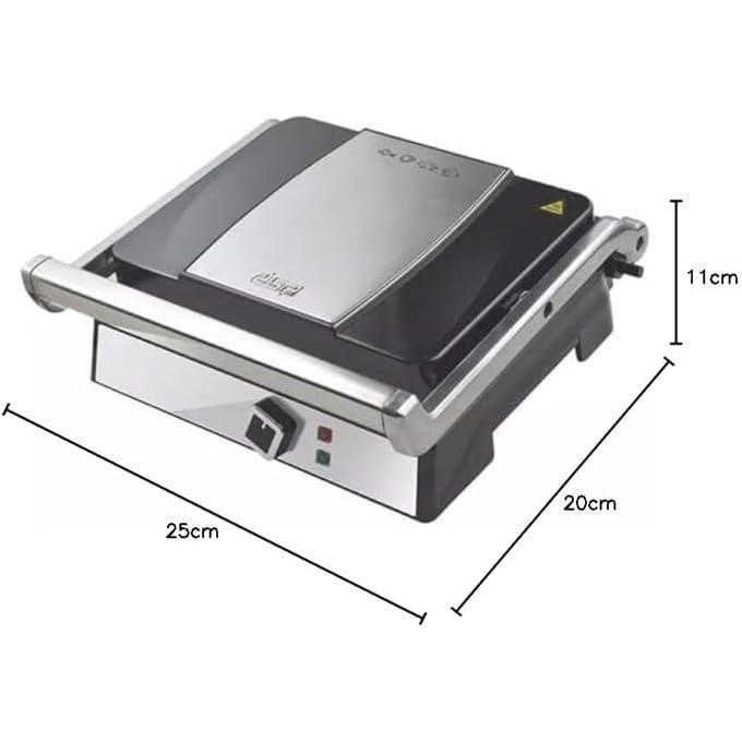 Healthy Electric Grill Dual Non-Stick Surface 29x22cm 1800W | KB1048 | DSP | Image 6