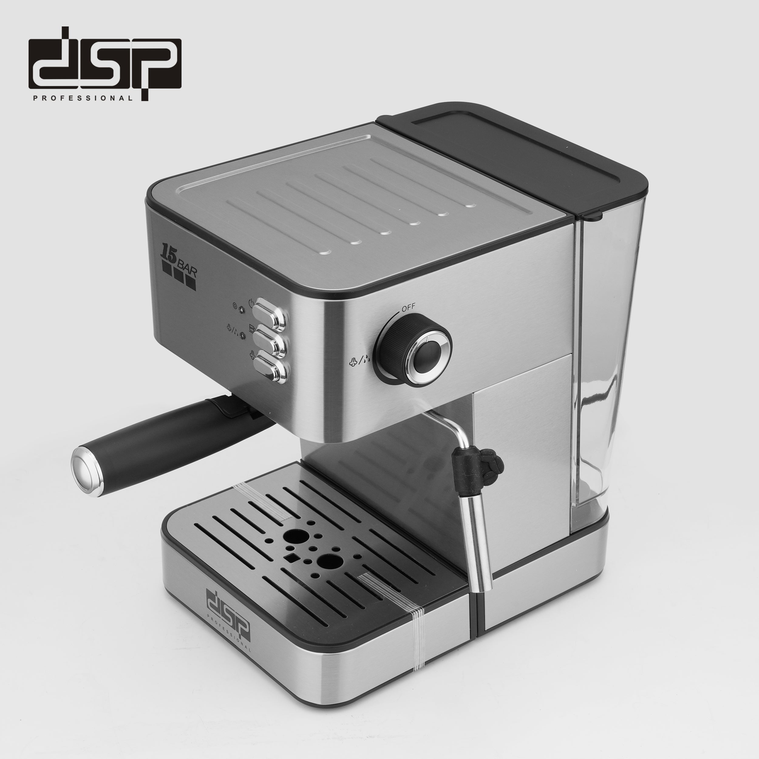 ماكينة إسبريسو 15 بار يدوي – 850 وات – DSP KA3091