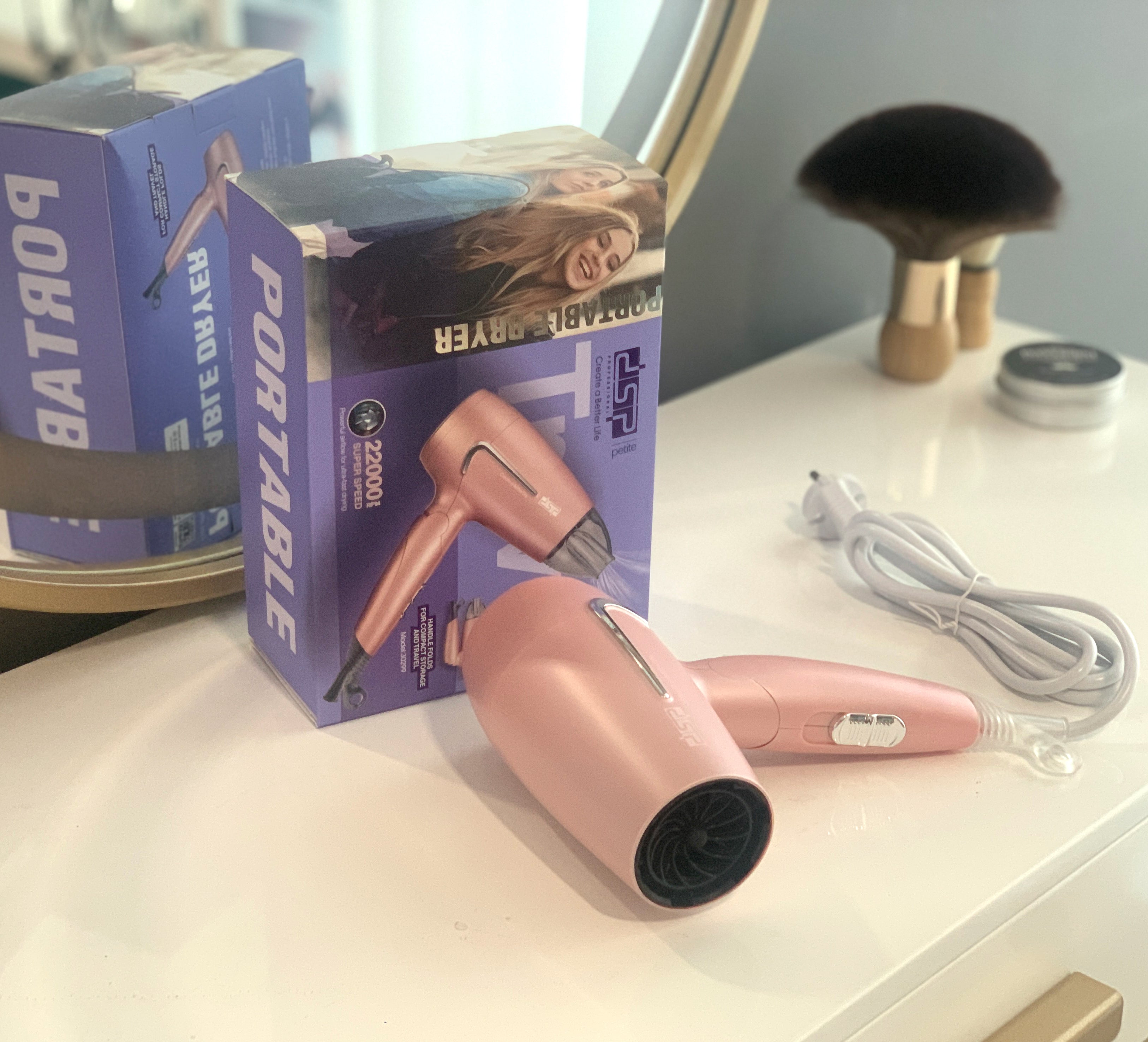 ستشوار شعر قابل للطي 1200 وات – 22000 RPM – DSP 30299