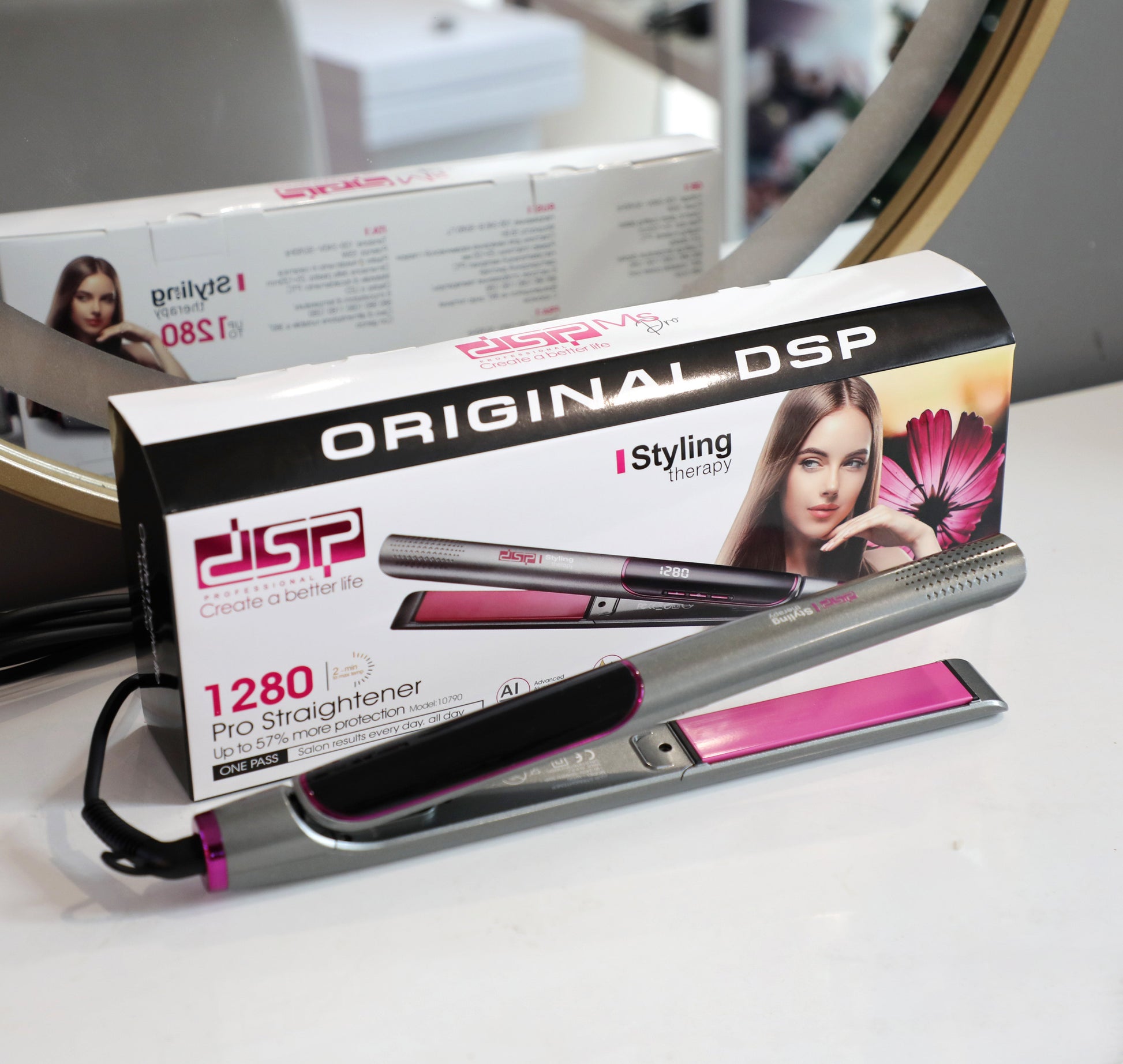 مكواة شعر شاشة ديجيتال 1280F موديل 10790 DSP – صورة 6