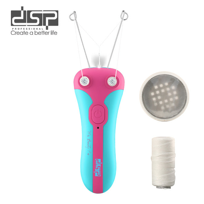 ماكينة إزالة الشعر بالخيط DSP 70646 – للوجه والجسم بدون مواد كيميائية