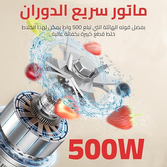 خلاط DSP KJ2038 – سعة 1.5 لتر – وعاء زجاج