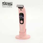 ماكينة إزالة الشعر للنساء للوجه والجسم ضد الماء IPX7 وشاشة LED DSP 60332U