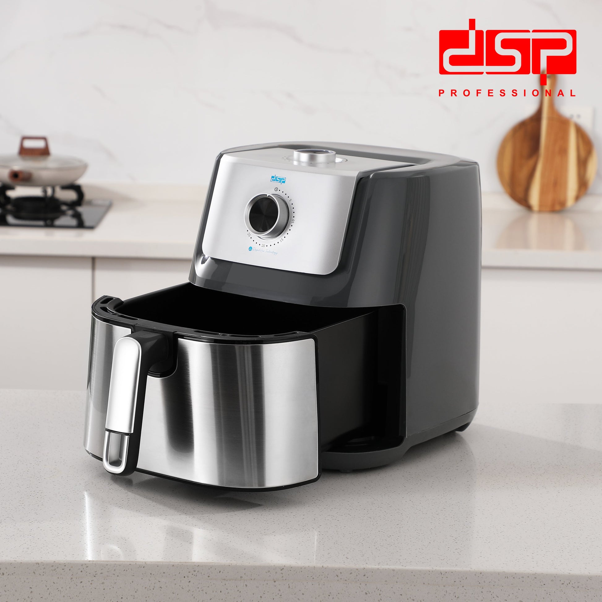 Air Fryer Mechanical Control Easy-Use 6.5L Oil-Free 1600W | KB2181 | DSP | Image 6