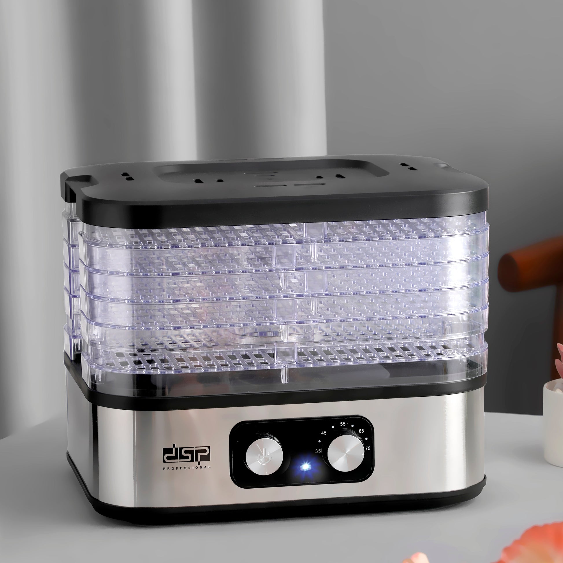 Food Dehydrator 5 Trays Adjustable Temp 240W | KA9011 | DSP | Image 7