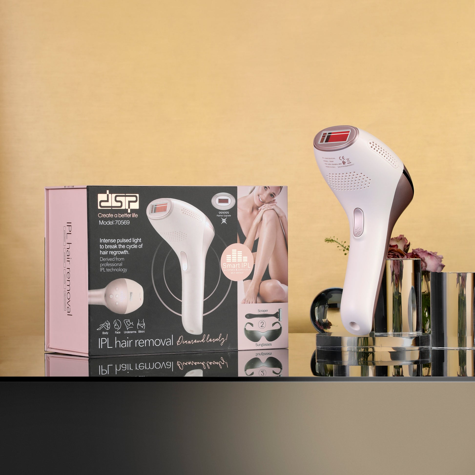 جهاز إزالة الشعر بالنبضات الضوئية DSP – موديل 70569 – صورة 7