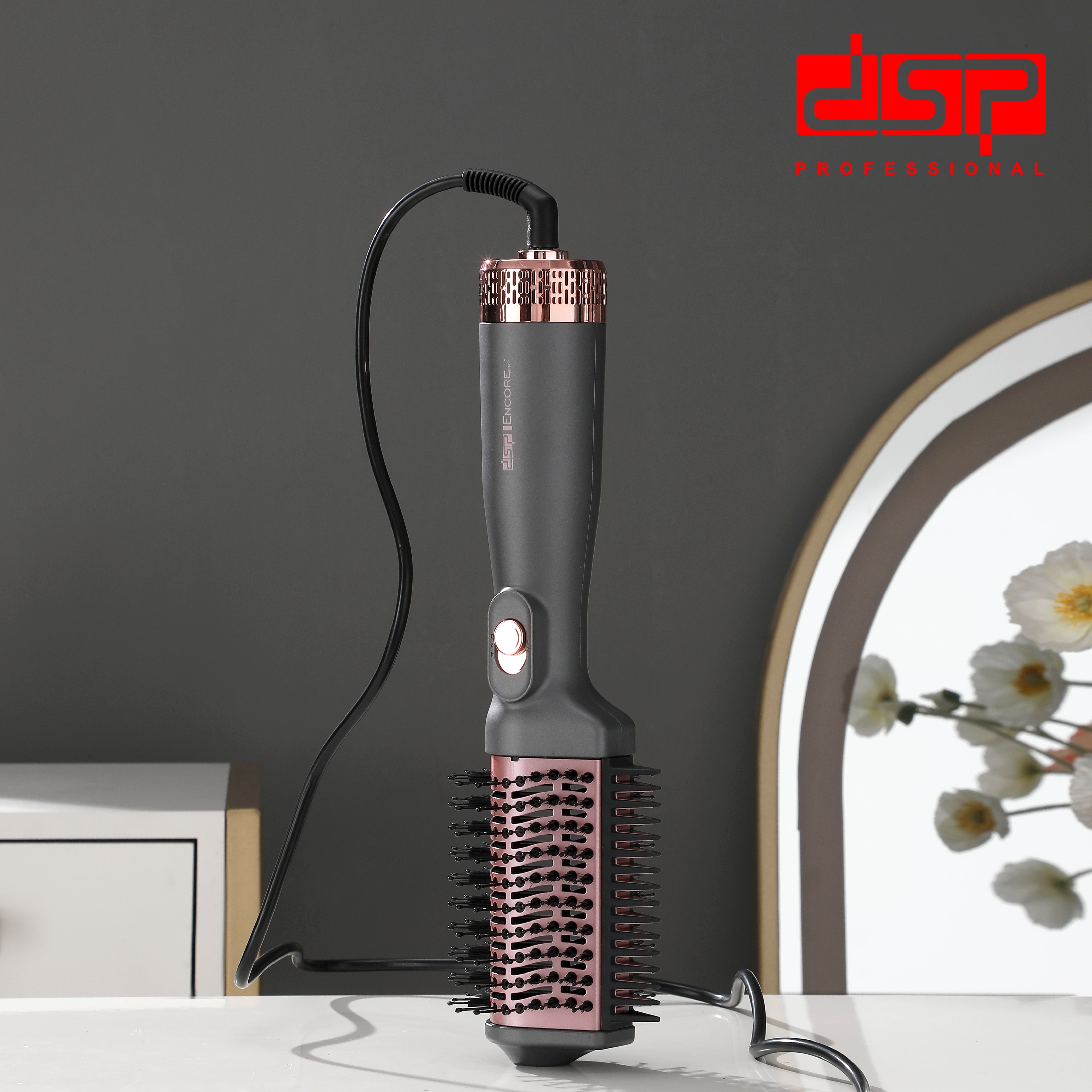 فرشاة تصفيف وتسريح 2 في 1 بوضع الشعر المبلل والجاف – DSP 50138