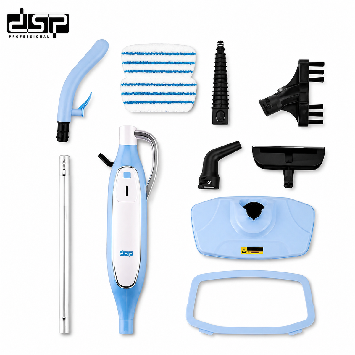 ممسحة بخار DSP KD2036 – 1250 وات بتسخين 20 ثانية وخزان 350 مل