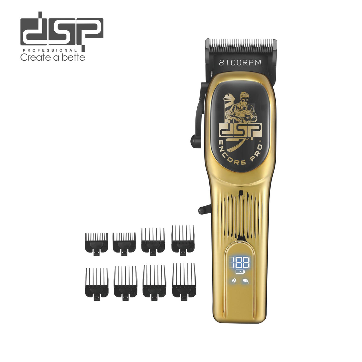 ماكينة قص شعر رجالي احترافية DSP 90084 – صورة 2