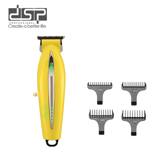 ماكينة تحديد ذقن وحواف DSP 91684 – صوت هادئ وتشغيل حتى 210 دقيقة و4 أمشاط