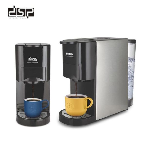 ماكينة قهوة متعددة الكبسولات 3×1 – 19 بار – 1450 وات – DSP KA3046