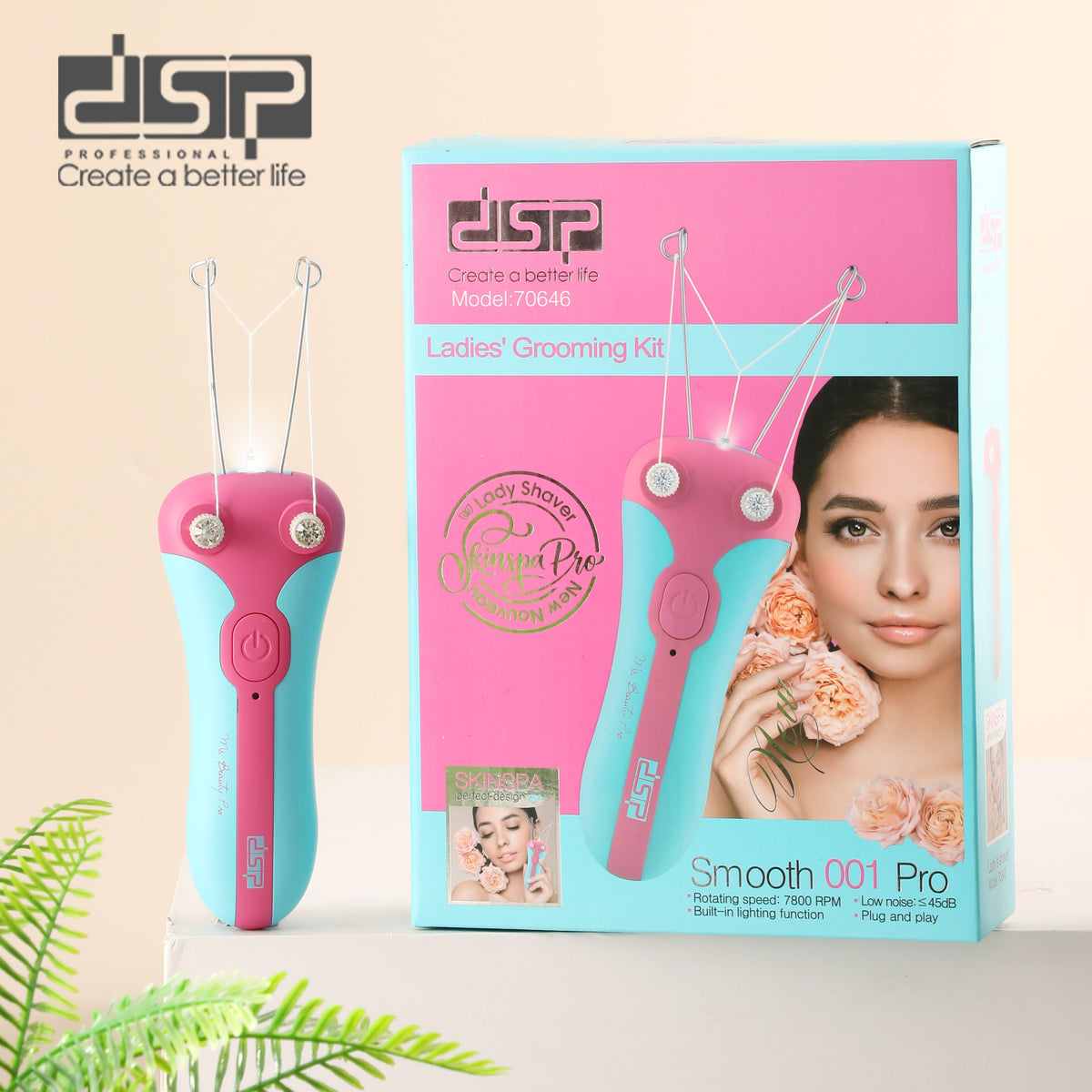 ماكينة إزالة الشعر بالخيط DSP 70646 – صورة 6