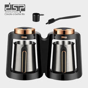 كنكة قهوة تركي كهربائية مزدوجة 600+600 مل – 800 وات – DSP KA3179 – صورة 6