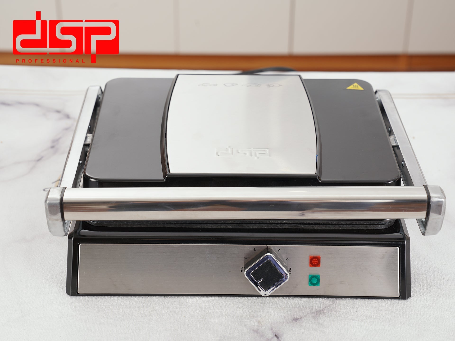 Healthy Electric Grill Dual Non-Stick Surface 29x22cm 1800W | KB1048 | DSP | Image 3