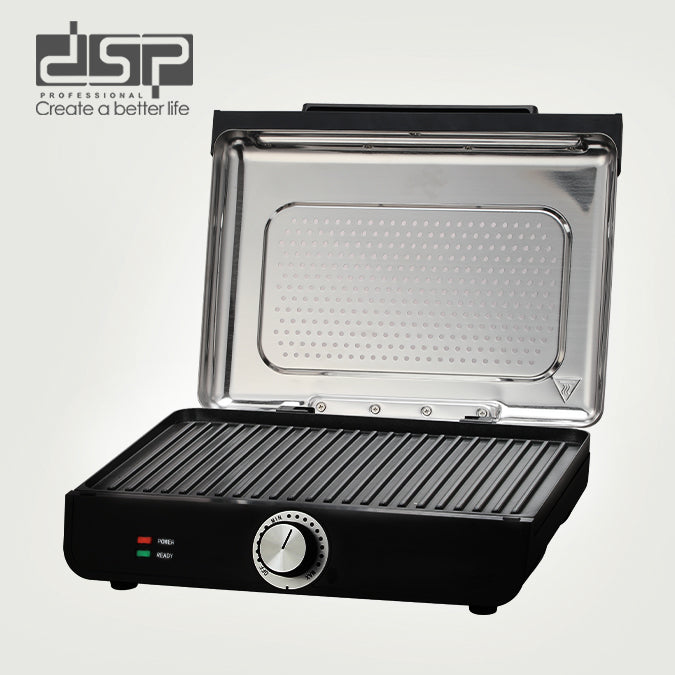 جريل كهربائي 2200 وات – سطح كبير بغطاء قابل للرفع – DSP KB1120 – صورة 2
