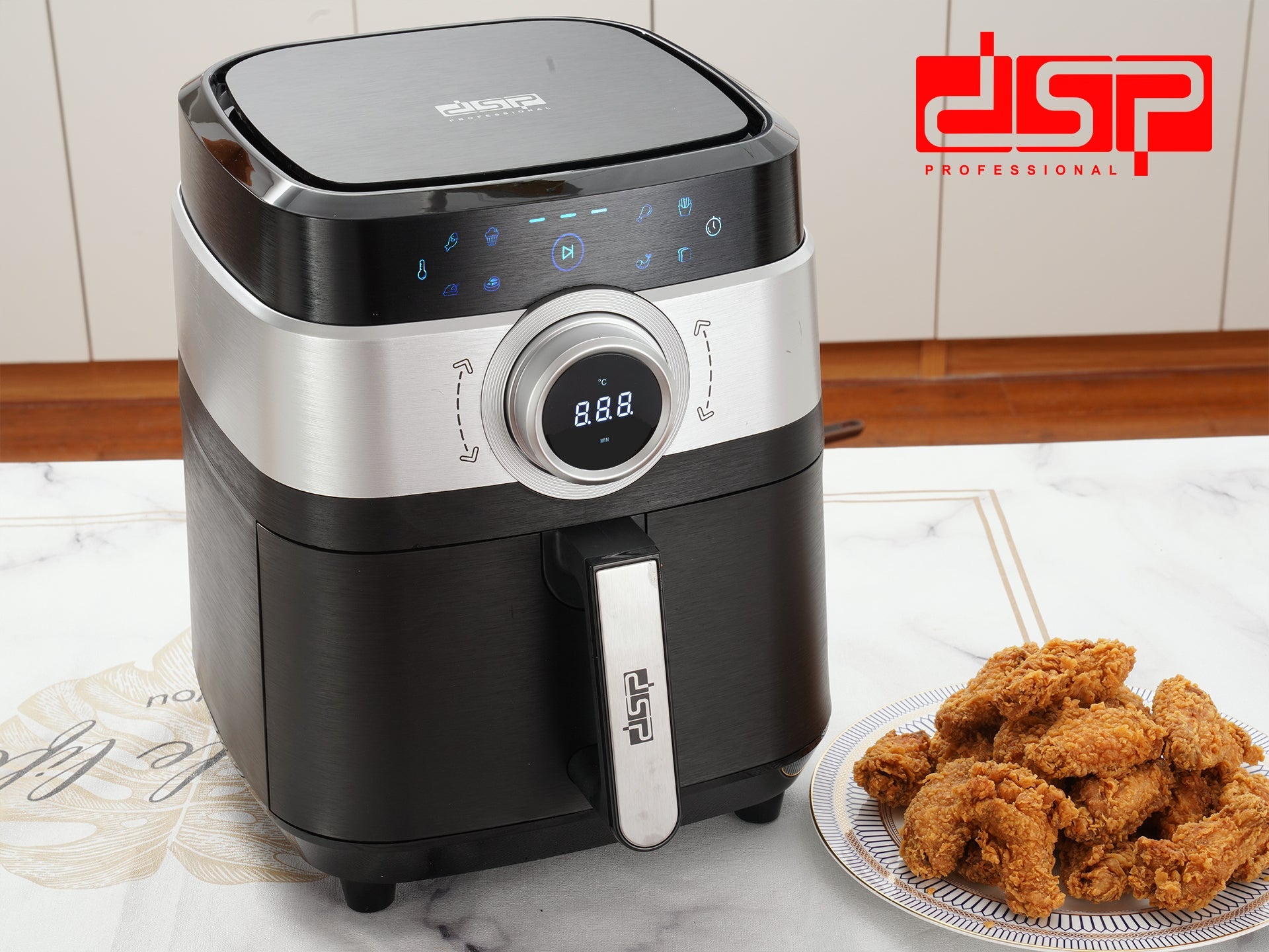 قلاية هوائية DSP KB2088 – 1800 وات ديجيتال بسعة 7 لتر