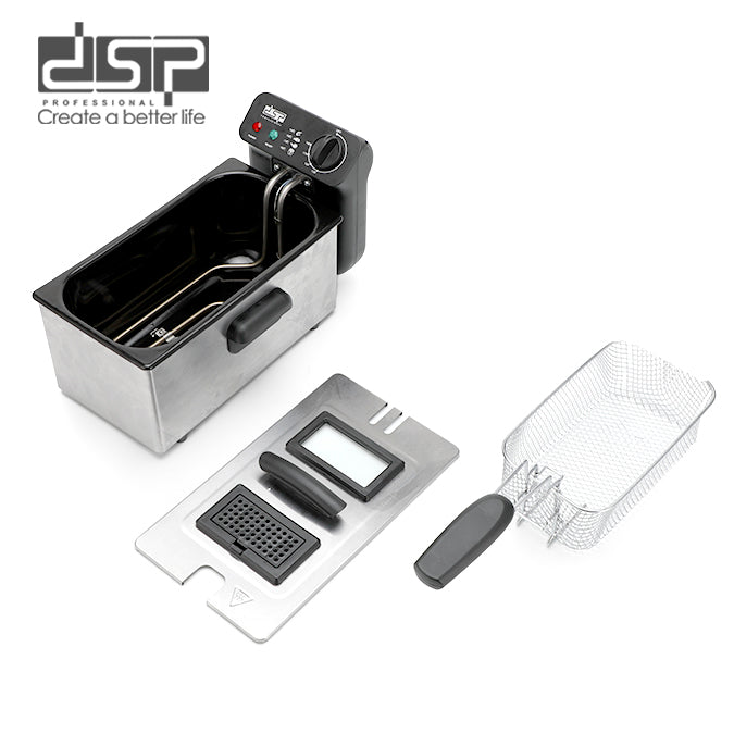 قلاية زيت عميقة 3 لتر – 2000 وات – وعاء قابل للفصل – DSP KB2204 – صورة 2