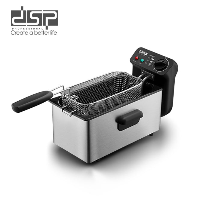 قلاية زيت عميقة 3 لتر – 2000 وات – وعاء قابل للفصل – DSP KB2204