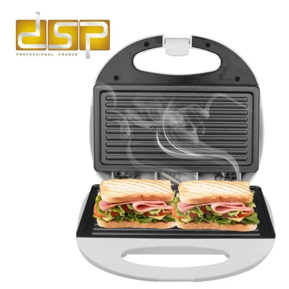 صانعة ساندويتش DSP KC1159 – 750 وات – ألواح ستانلس غير لاصقة