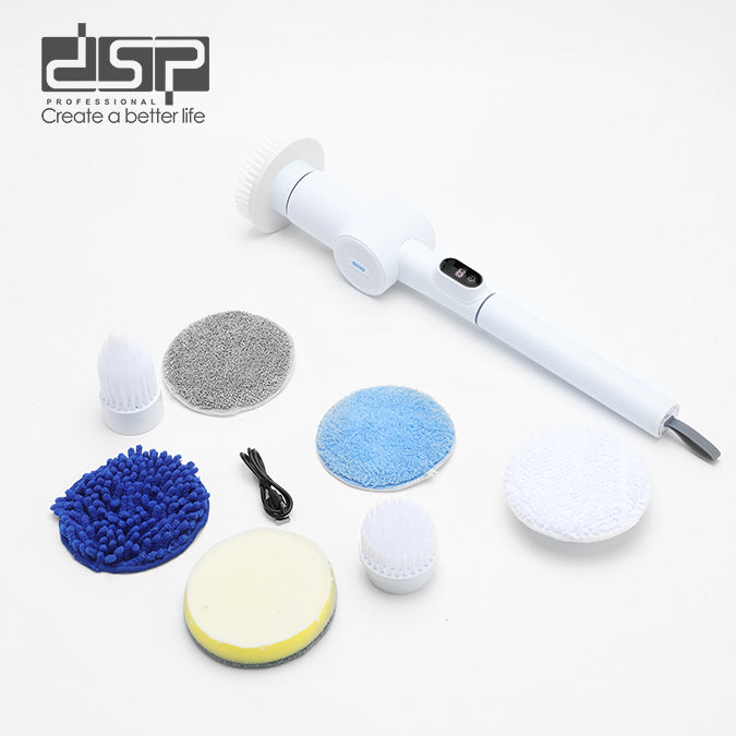 فرشاة تنظيف كهربائية دوارة 9 في 1 – 3 سرعات – IPX6 – DSP KD2072