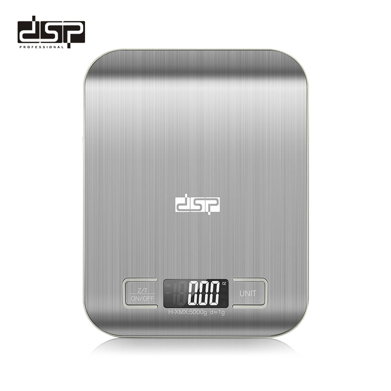 ميزان مطبخ رقمي 5 كجم – سطح ستانلس – DSP KD7012