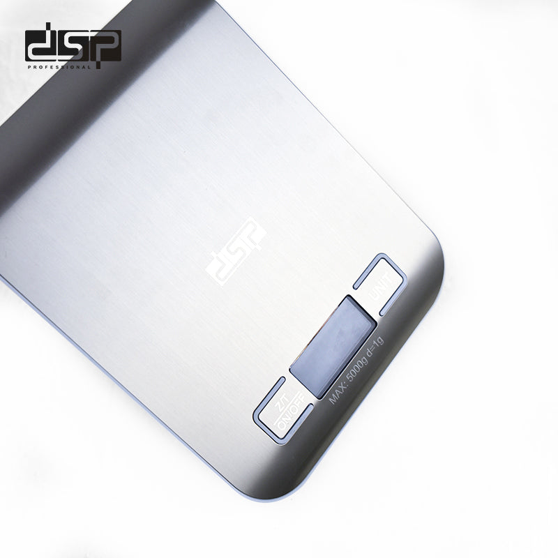 ميزان مطبخ رقمي 5 كجم – سطح ستانلس – DSP KD7012