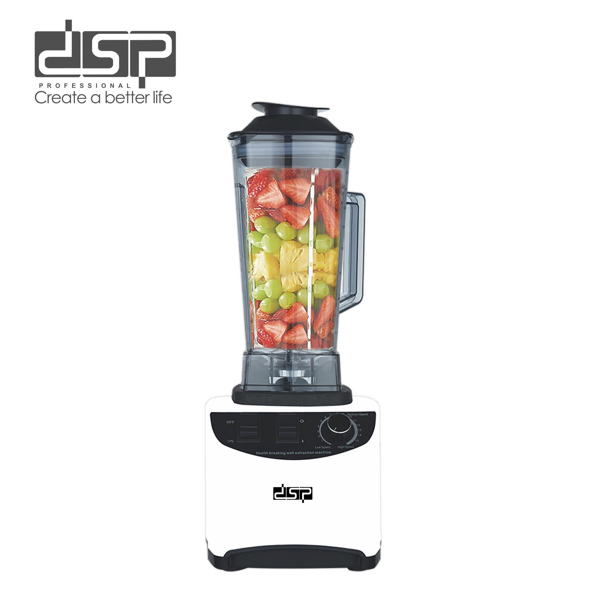 خلاط DSP KJ2099 بقوة 1800 وات وسعة 2 لتر