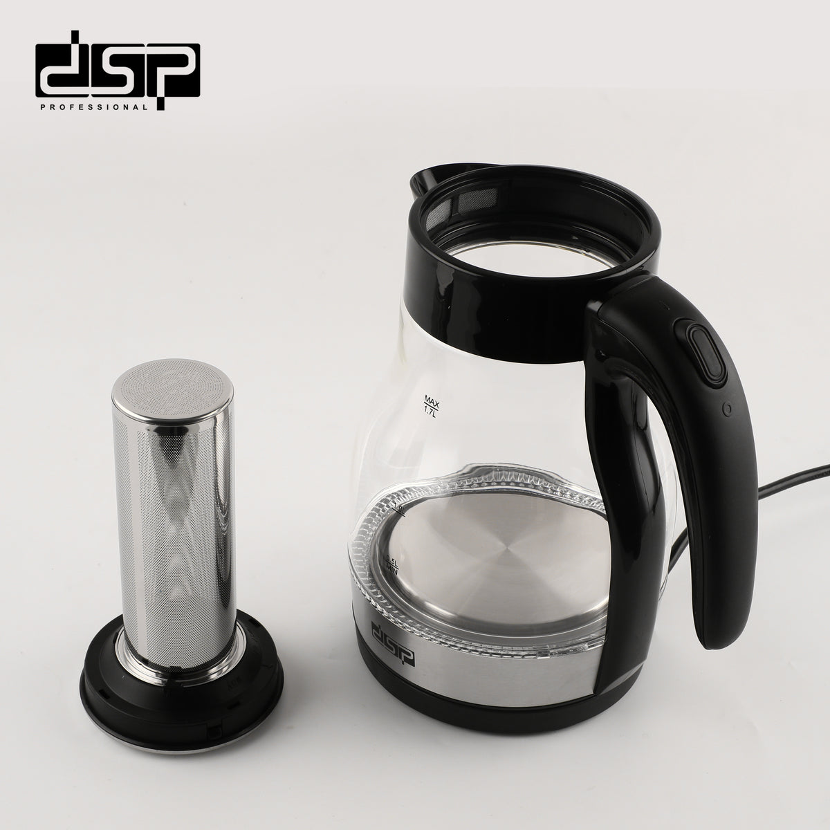 غلاية كهربائية 1.7 لتر – 2200 وات – إضاءة LED – DSP KK1270 – صورة 2