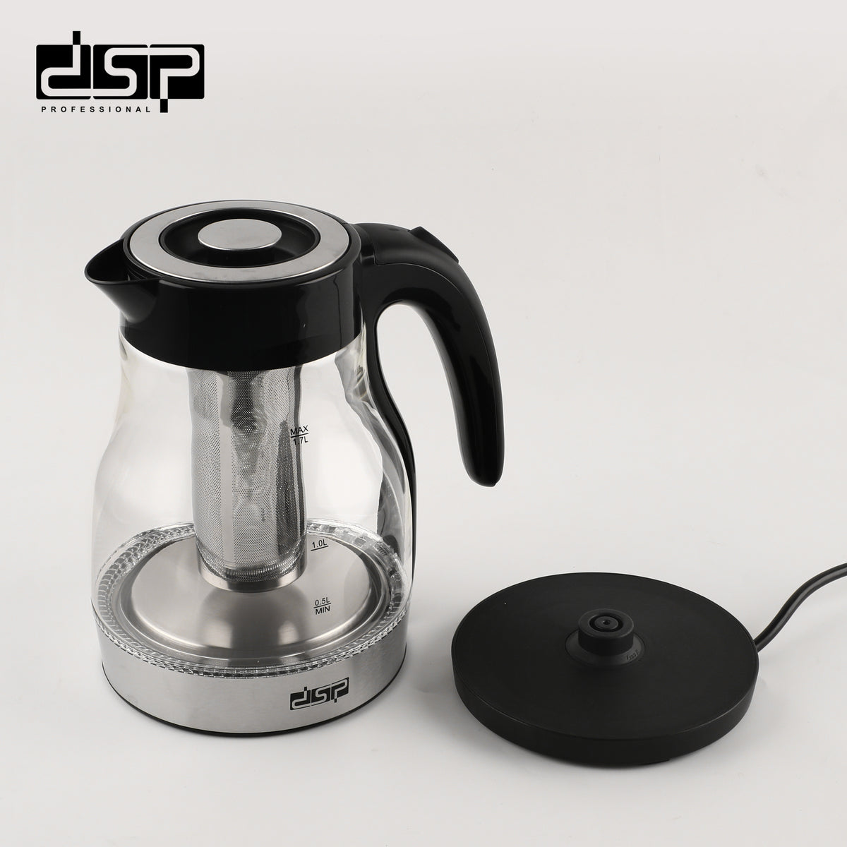غلاية كهربائية 1.7 لتر – 2200 وات – إضاءة LED – DSP KK1270 – صورة 5